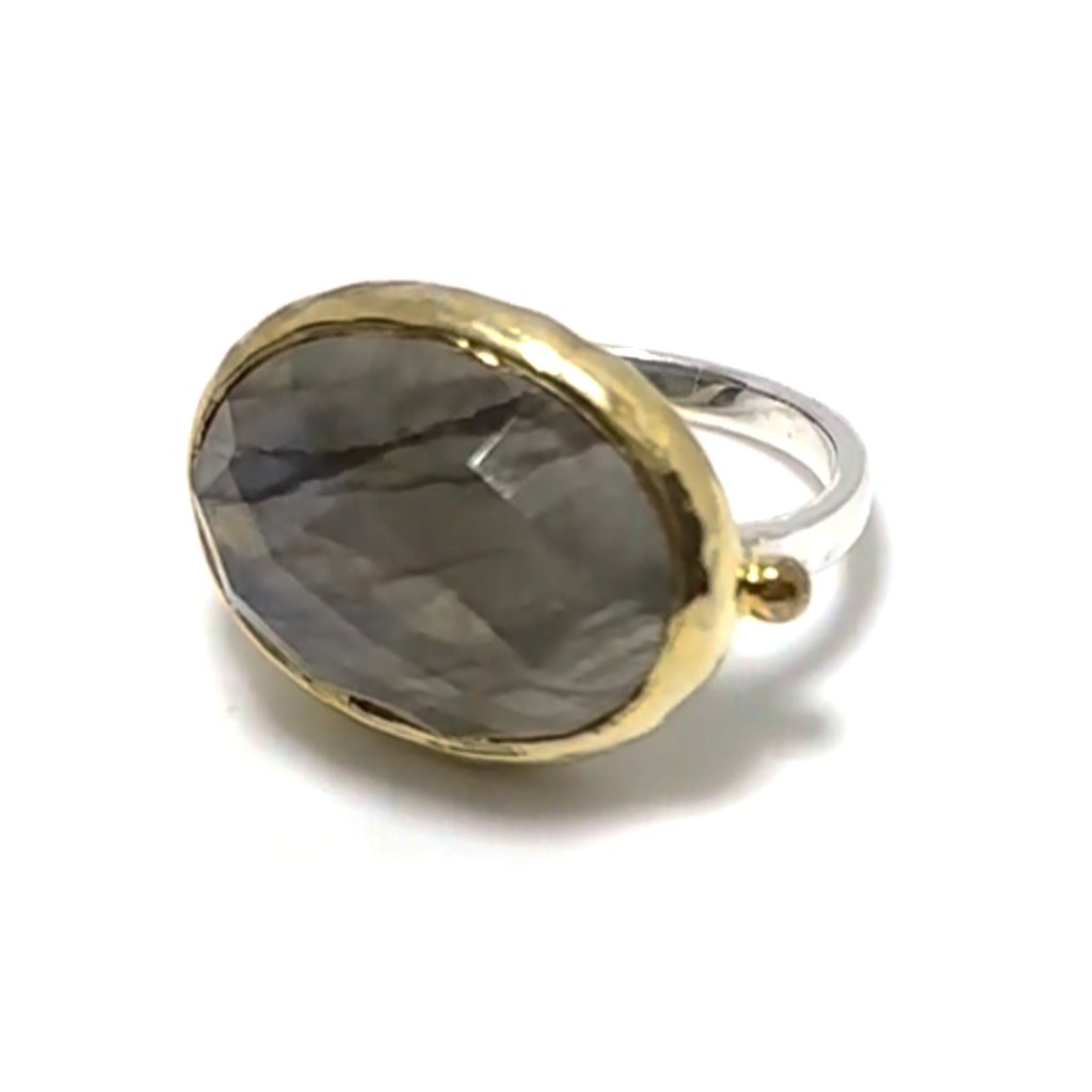 Labradorite, Semi Precious & Sterling Silve
